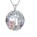 Collar Valeria – Hermanas en el Árbol de la Vida (Plata)